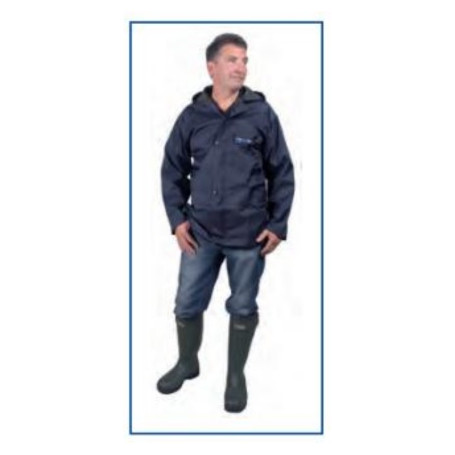Veste coupe-vent DRYTEX non doublée bleu marine taille 2XL