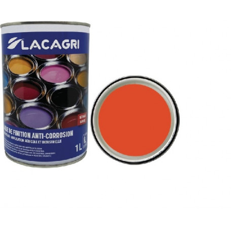 Peinture de finition orange clair KUBOTA pot de 1l