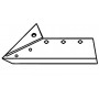 Soc à pointe droit 14 pouces avec aileron charrue origine NAUD 031189D / 03054154D