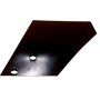 Versoir de rasette gauche acier au bore charrue type ordinaire ZO NAUD 400166 / P04022101 / 400166G / 04022101G