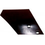 Versoir de rasette droit acier au bore charrue type ordinaire ZO NAUD 400166 / P04022101 / 400166D / 04022101D