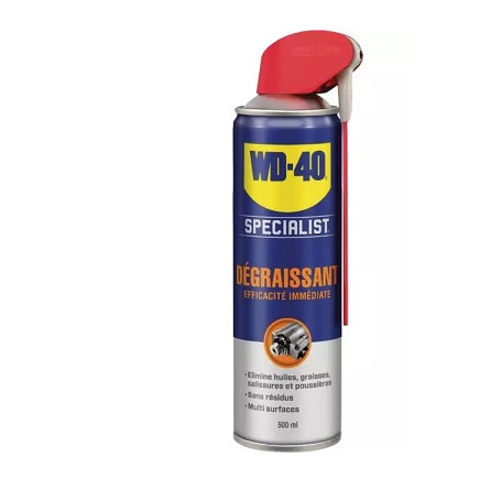 Dégraissant efficacité immédiate WD40 500ML