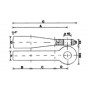 Anneau plat traction 5T type allemand