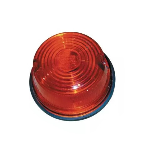 FEU DE POSITION ROND DIA 75 ROUGE