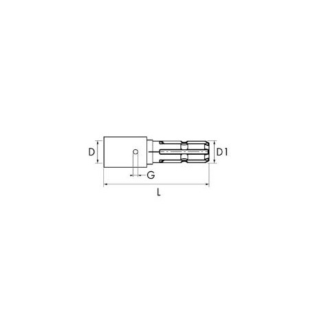 Pointeau de traçage de 3/8 po x 5 1/2 po