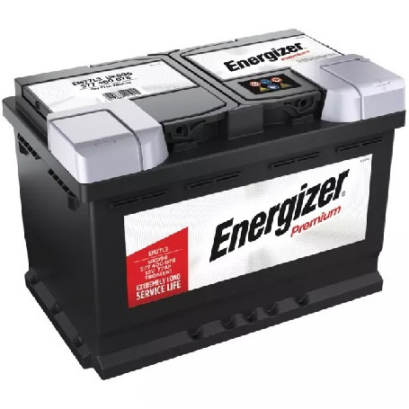 BATTERIE EM77L3 12V 77AH 780A EN + A DROITE ENERGIZER PREMIUM