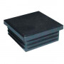 EMBOUT / BOUCHON PLASTIQUE CARRE 80X80