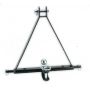 Triangle d'attelage Cat.I long. 508 mm 3 trous avec chappe et boule d'attelage