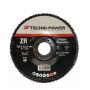 DISQUE A LAMELLES 125X1 GR40 ZIRCO.TECHNI POWER