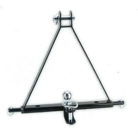 Triangle d'attelage Cat 1 (61.5x30mm)  L 645xH 425 mm  3 trous