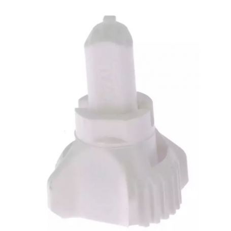 BUSE A ENGRAIS LIQUIDE BLANCHE PLASTIQUE NOZAL + JOINT (sachet de 8)