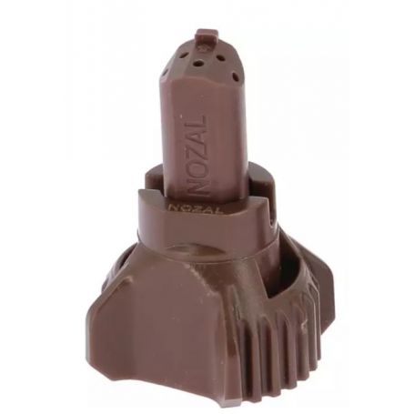 BUSE ENGRAIS LIQUIDE R5X 100 05 MARRON PLASTIQUE NOZAL + JOINT (sachet de 8)