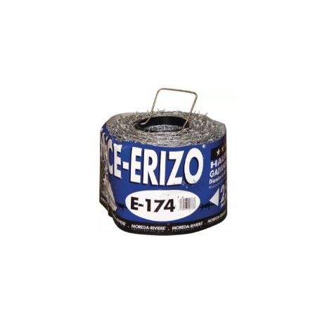 Ronce barbelé type MOTTO ERIZO 1.7x4x10 - bobine de 250 m
