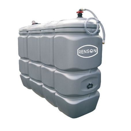 CUVE STOCKAGE PEHD 2000 L PRÉ-ÉQUIPÉE