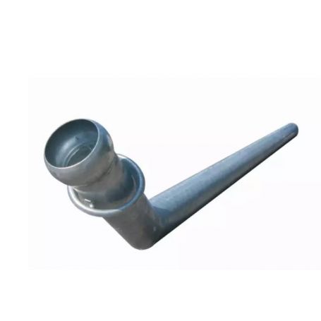 TUBE GALVA L3M Ø 150 COUDE 45°