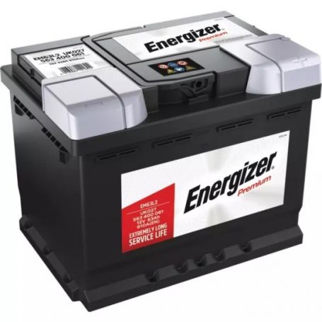BATTERIE EM63L2 12V 63AH 610A EN + A DROITE ENERGIZER PREMIUM