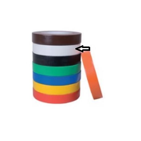 ROULEAU BANDE TISSEE AUTO ADHESIVE ECONOMIQUE BLANC BOVIN (à l'unité)