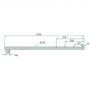 BRAS PORTE DENTS FELLA 161628, FEL161628