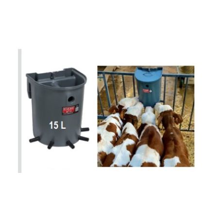 NOURRISEUR MILK BAR COLLECTIFS 14L / 5 TETINES POUR VEAU