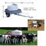 NOURRISEUR MILK BAR COLLECTIFS SUR REMORQUE  500L / 50 TETINES POUR VEAU