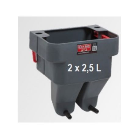 NOURRISEUR MILK BAR COLLECTIFS COMPARTIMENTES 2X2.5L POUR VEAU