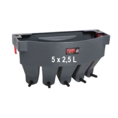NOURRISEUR MILK BAR COLLECTIFS COMPARTIMENTES 5X2.5L POUR VEAU