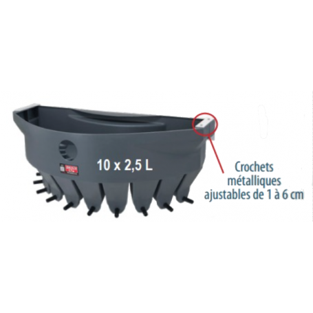 NOURRISEUR MILK BAR COLLECTIFS COMPARTIMENTES 10X2.5L POUR VEAU