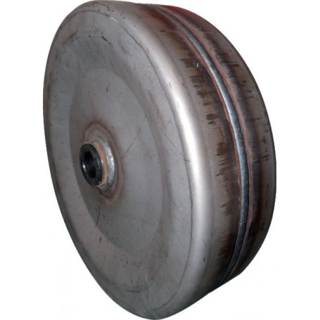Roue tôle de terrage Ø400