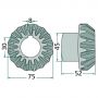 PIGNON 16 DENTS 16624871 POTTINGER / DEUTZ-FAHR