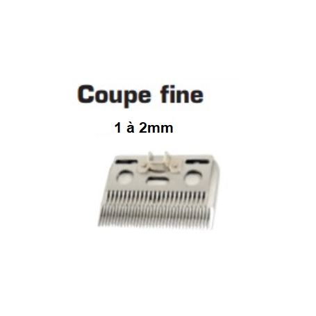 JEU DE PEIGNES COUPE FINE POUR TONDEUSE ELECTRIQUE FILAIRE HARRIER POUR CHEVAUX