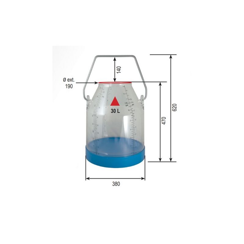 Pot à Lait Hermétique 14L En Inox – Bidon Transport Lait/Vin/Huile Avec Couvercle Et Sac, Acier Inoxydable 201 Robuste