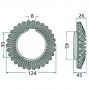 PIGNON 27 DENTS KRONE