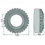 COURONNE 28 DENTS KRONE