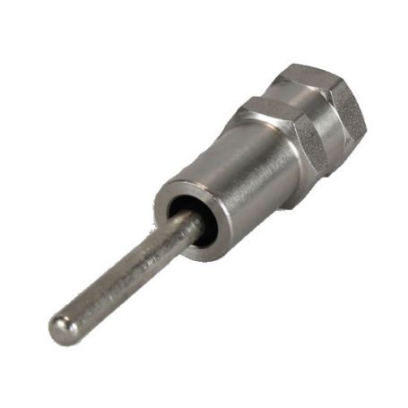 PARTIE INFERIEURE DE VALVE SANS RACCORD, INOX