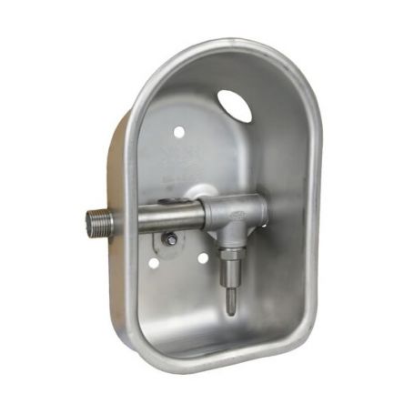 Abreuvoir modèle 72U inox arrivée horizontale SUEVIA