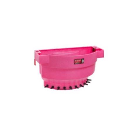 NOURRISEUR MILK BAR COLLECTIFS 35L AVEC CROCHETS EZI-LOCK / 10 TETINES BAS DEBIT NOIRES POUR AGNEAUX/CHEVREAUX