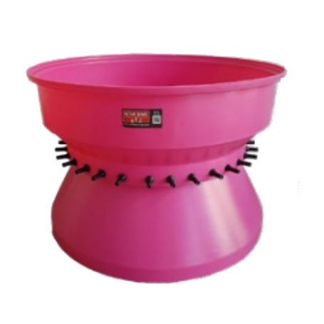 NOURRISEUR ROND MILK BAR COLLECTIFS 120L / 30 TETINES BAS DEBIT NOIRES POUR AGNEAUX/CHEVREAUX