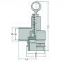 SOUPAPE PRESSION 1"1/2 - 1 BAR