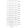 FILET EURO "MUSTANG" HAUTEUR 170CM - CLOTURE ELECTRIQUE