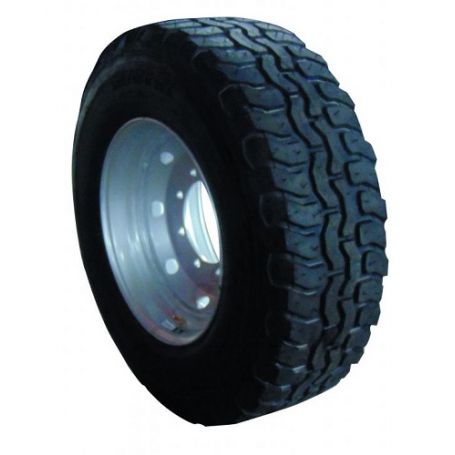 Roue 385/65R22.5 AGRI-FARMER rechapée jante 6 trous VULCALOR