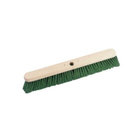 BROSSE POUR BALAI ROBUSTE FIBRES POLYPROPYLENE VERT 450MM