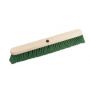 BROSSE POUR BALAI ROBUSTE FIBRES POLYPROPYLENE VERT 450MM