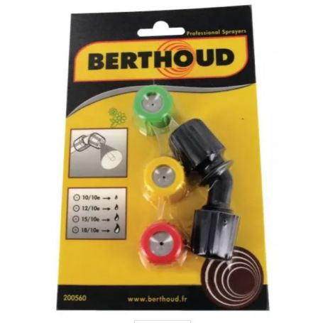 KIT BUSES TURBUENCE TRAITEMENT ELYTE 7 - PULVERISATEUR BERTHOUD