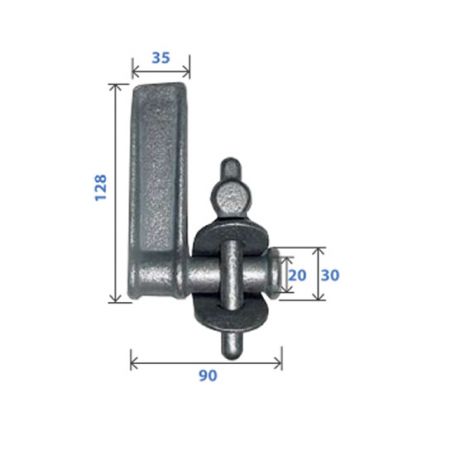 FERMETURE BILATERALE GAUCHE