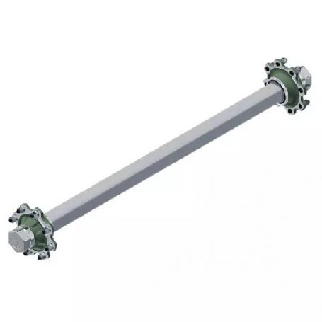 Essieu carré 100, 8 Axes, voie 1300