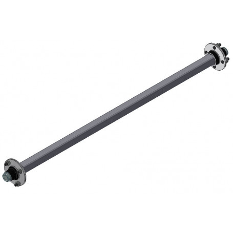 Essieu Carré 40, 4 Axes, voie 1400