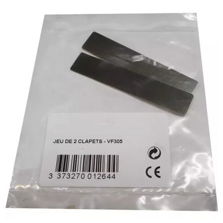 LAMELLES CLAPETS POUR VF305 - FT155 - VFT185B (JEU DE 2) PRODIF