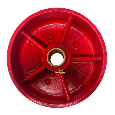 Poulie évacuateur chaine carrée Ø320 mm baguée bronze