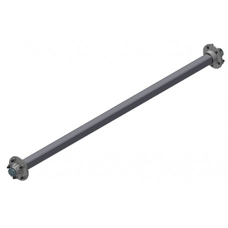 Essieu agricole Carré 60, 5 Axes, voie 900 Sans frein