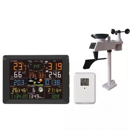 STATION METEOROLOGIQUE PROFESSIONNELLE SANS FIL TECHNI-POWER